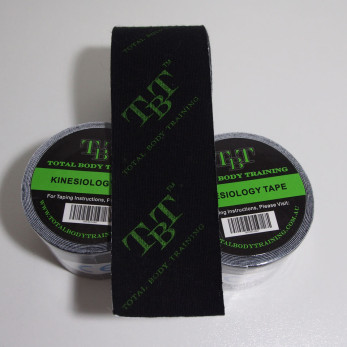 TBT Black Kinesiology Tape 3 Pack